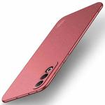 For OPPO K12 / OnePlus Nord CE4 MOFI Fandun Series Frosted PC Ultra-thin All-inclusive Phone Case(Red)