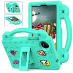 For Xiaomi Redmi Pad SE 4G 8.7 Handle Kickstand Children EVA Shockproof Tablet Case(Mint Green)