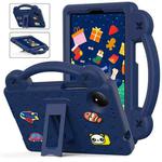 For Xiaomi Redmi Pad SE 4G 8.7 Handle Kickstand Children EVA Shockproof Tablet Case(Navy Blue)