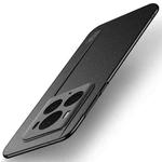 For Honor Magic6 Ultimate MOFI Fandun Series Frosted PC Ultra-thin All-inclusive Phone Case(Black)