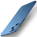 For Honor 300 Ultra MOFI Fandun Series Frosted PC Ultra-thin All-inclusive Phone Case(Blue)