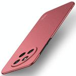 For Honor X60 Pro/Magic7 Lite 5G/X9c MOFI Fandun Series Frosted PC Ultra-thin All-inclusive Phone Case(Red)