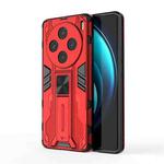 For vivo  X100 Supersonic Armor PC Hybrid TPU Phone Case(Red)