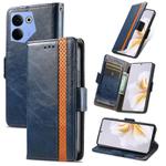 For Tecno  Camon 20 / 20 Pro 4G CaseNeo Splicing Dual Magnetic Buckle Leather Phone Case(Blue)