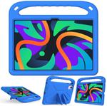 For Amazon Fire Max 11 2023 Handle EVA Shockproof Tablet Case with Holder(Blue)