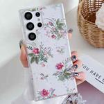 For Samsung Galaxy S24 Ultra 5G Spring Garden Epoxy TPU Phone Case(F04 French Flowers)