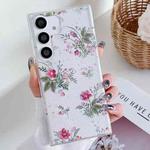 For Samsung Galaxy A34 5G Spring Garden Epoxy TPU Phone Case(F04 French Flowers)