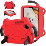 For TCL Tab 8 Gen2 2024 Ice Baby EVA Shockproof Hard PC Tablet Case(Red+Black)