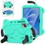 For DOOGEE T30 Pro 11 2023 Ice Baby EVA Shockproof Hard PC Tablet Case(Mint Green+Black)