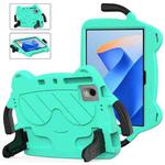 For Huawei MatePad 11 2023/2021 Ice Baby EVA Shockproof Hard PC Tablet Case(Mint Green+Black)