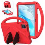 For Teclast M50 HD 10.1 / M50 Pro EVA Shockproof Tablet Case with Holder(Red)
