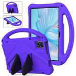 For Blackview Tab 80 10.1 2023 EVA Shockproof Tablet Case with Holder(Purple)