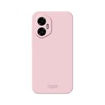For Honor 300 MOFI Qin Series Skin Feel All-inclusive PC Phone Case(Pink)