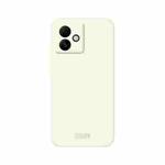 For Honor X60 GT MOFI Qin Series Skin Feel All-inclusive PC Phone Case(Beige)