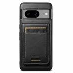 For Google Pixel 7 Pro Suteni H17 Oil Eax Leather MagSafe Detachable Wallet Phone Case(Black)