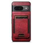 For Google Pixel 9 Suteni H17 Oil Eax Leather Detachable Wallet Phone Case(Red)