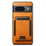 For Google Pixel 9 Suteni H17 Oil Eax Leather Detachable Wallet Phone Case(Khaki)