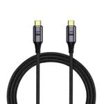 PD 100W 5A USB4.0 Type-C to Type-C 20Gbps 4K Magnetic Data Cable, Length: 2m, Specification:Type-C to Type-C straight
