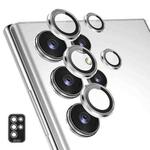 For Samsung Galaxy S24 Ultra 5G ENKAY Hat-Prince 9H Rear Camera Lens Aluminium Alloy Tempered Glass Film(Silver)