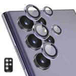 For Samsung Galaxy S24 Ultra 5G ENKAY Hat-Prince 9H Rear Camera Lens Aluminium Alloy Tempered Glass Film(Purple)