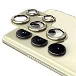 For Samsung Galaxy S24 Ultra 5G ENKAY Hat-Prince 9H Rear Camera Lens Aluminium Alloy Tempered Glass Film(Yellow)