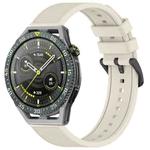 For Huawei Watch GT3 SE 22mm Textured Silicone Solid Color Watch Band(Starlight)