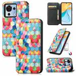 For ZTE Blade V50 Vita CaseNeo Colorful Magnetic Leather Phone Case(Magic Space)