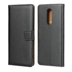 Leather Horizontal Flip Holster for Sony XZ4  ，with Magnetic Clasp and Bracket and Card Slot and Wallet(Black)