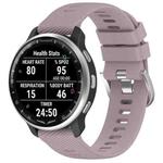 For Garmin D2 Air X10 43mm Cross Texture Silicone Watch Band(Purple)