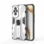 For Honor 200 Supersonic Armor PC Hybrid TPU Phone Case(Silver)