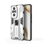 For Honor 200 Pro Supersonic Armor PC Hybrid TPU Phone Case(Silver)