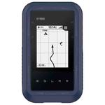 For Garmin eTrex Solar Stopwatch Silicone Protective Case(Midnight Blue)