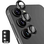 For Samsung Galaxy A05s ENKAY Hat-Prince 9H Rear Camera Lens Aluminium Alloy Tempered Glass Film(Black)