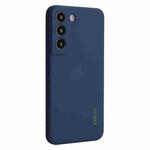 For Samsung Galaxy S25+ 5G ENKAY Liquid Silicone Soft Shockproof Phone Case(Dark Blue)
