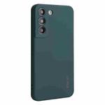 For Samsung Galaxy S25+ 5G ENKAY Liquid Silicone Soft Shockproof Phone Case(Dark Green)