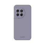 For OnePlus 12 MOFI Qin Series Skin Feel All-inclusive PC Phone Case(Gray)