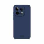 For vivo iQOO Z10 Turbo MOFI Qin Series Skin Feel All-inclusive PC Phone Case(Blue)