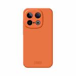 For vivo iQOO Z10 Turbo MOFI Qin Series Skin Feel All-inclusive PC Phone Case(Orange)