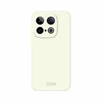 For vivo iQOO Z10 Turbo MOFI Qin Series Skin Feel All-inclusive PC Phone Case(Beige)