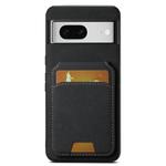 For Google Pixel 7 Suteni H02 Litchi Leather Card Wallet Stand Back Phone Case(Black)