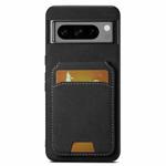For Google Pixel 9 Pro Suteni H02 Litchi Leather Card Wallet Stand Back Phone Case(Black)
