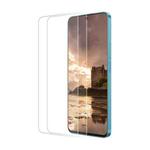 For Huawei nova 12 2pcs ENKAY 9H Big Arc Edge High Aluminum-silicon Tempered Glass Film