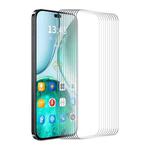 For Honor 400 Lite Global 10pcs ENKAY 9H Big Arc Edge High Aluminum-silicon Tempered Glass Film