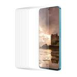 For vivo iQOO Z7x 10pcs ENKAY 9H Big Arc Edge High Aluminum-silicon Tempered Glass Film