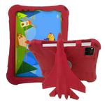 For iPad Air 11 2024 360 Rotation Aircraft Holder EVA Shockproof Tablet Case(Red)