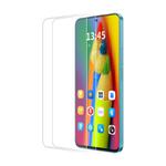 For Redmi Note 14 4G 163.25mm 2pcs ENKAY 9H Big Arc Edge High Aluminum-silicon Tempered Glass Film