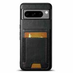 For Google Pixel 10 Pro Suteni H03 Oil Wax Leather Wallet Stand Back Phone Case(Black)