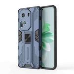 For OPPO Reno11 Pro Global Supersonic Armor PC Hybrid TPU Phone Case(Blue)