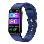 TK72 1.47 inch Color Screen Smart Watch, Support Heart Rate / Blood Pressure / Blood Oxygen / Blood Sugar Monitoring(Blue)