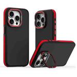 For iPhone 12 Pro Max Dual-Color Shockproof TPU Phone Case(Red)